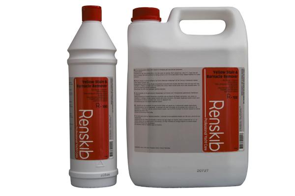 R-100 Yellow Stain & Ranacle Remover - 1 Litre